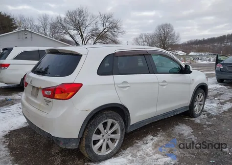 2015 Mitsubishi Outlander Sport Es из США, поврежденный, VIN 4A4AR3AW0FE037648
